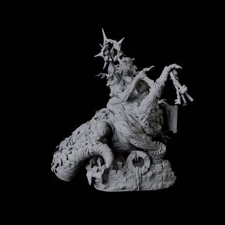 Disgusting Ratfolk Archbishop Miniature for Dungeons and Dragons, Pathfinder or other TTRPGs
