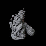 Disgusting Ratfolk Archbishop Miniature for Dungeons and Dragons, Pathfinder or other TTRPGs