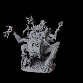 Disgusting Ratfolk Archbishop Miniature for Dungeons and Dragons, Pathfinder or other TTRPGs