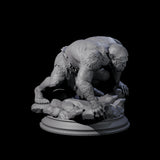 Disgusting Troglodyte C Miniature for Dungeons and Dragons, Pathfinder or other TTRPGs
