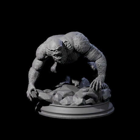 Disgusting Troglodyte C Miniature for Dungeons and Dragons, Pathfinder or other TTRPGs