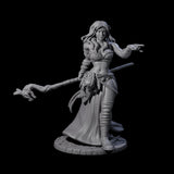 Distracting Wizard Miniature for Dungeons and Dragons, Pathfinder or other TTRPGs