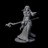 Distracting Wizard Miniature for Dungeons and Dragons, Pathfinder or other TTRPGs