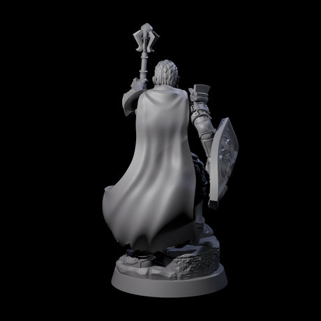 Divine Grinning Cleric Miniature for Dungeons and Dragons, Pathfinder or other TTRPGs