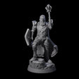 Divine Grinning Cleric Miniature for Dungeons and Dragons, Pathfinder or other TTRPGs