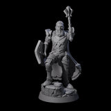 Divine Grinning Cleric Miniature for Dungeons and Dragons, Pathfinder or other TTRPGs