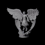 Divine Poofed Out Solar A Miniature for Dungeons and Dragons, Pathfinder or other TTRPGs