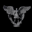 Divine Poofed Out Solar A Miniature for Dungeons and Dragons, Pathfinder or other TTRPGs