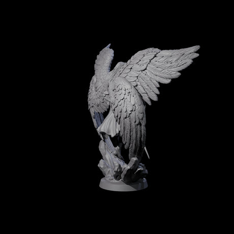 Divine Poofed Out Solar B Miniature for Dungeons and Dragons, Pathfinder or other TTRPGs