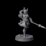 Divine Valkyrie Warrior Miniature for Dungeons and Dragons, Pathfinder or other TTRPGs