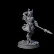 Divine Valkyrie Warrior Miniature for Dungeons and Dragons, Pathfinder or other TTRPGs