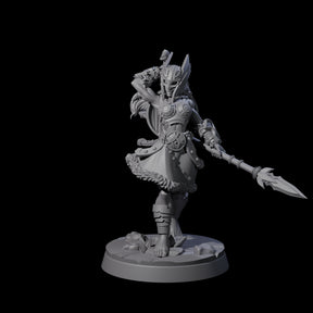 Divine Valkyrie Warrior Miniature for Dungeons and Dragons, Pathfinder or other TTRPGs