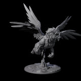 Divine Winged Lion Miniature for Dungeons and Dragons, Pathfinder or other TTRPGs