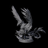 Diving Storm Roc Miniature for Dungeons and Dragons, Pathfinder or other TTRPGs