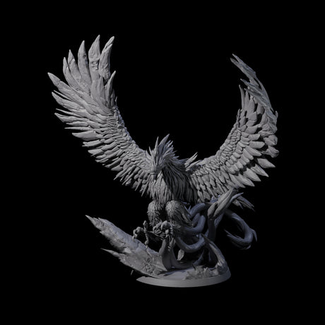Diving Storm Roc Miniature for Dungeons and Dragons, Pathfinder or other TTRPGs