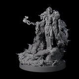 Dog Mad Countess Miniature for Dungeons and Dragons, Pathfinder or other TTRPGs