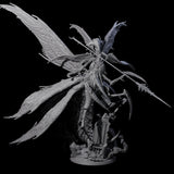 Dominating Hive Queen Miniature for Dungeons and Dragons, Pathfinder or other TTRPGs