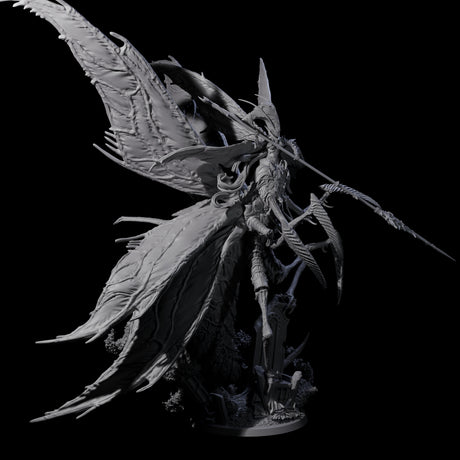 Dominating Hive Queen Miniature for Dungeons and Dragons, Pathfinder or other TTRPGs