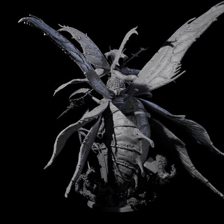 Dominating Hive Queen Miniature for Dungeons and Dragons, Pathfinder or other TTRPGs