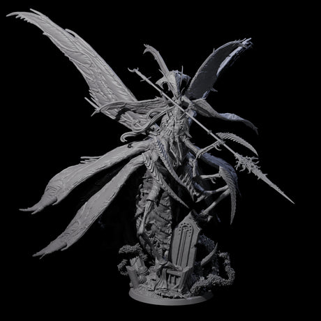 Dominating Hive Queen Miniature for Dungeons and Dragons, Pathfinder or other TTRPGs