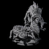 Domineering Spawn of Rovagug Miniature for Dungeons and Dragons, Pathfinder or other TTRPGs