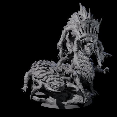Domineering Spawn of Rovagug Miniature for Dungeons and Dragons, Pathfinder or other TTRPGs