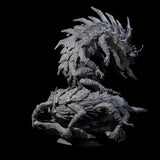 Domineering Spawn of Rovagug Miniature for Dungeons and Dragons, Pathfinder or other TTRPGs