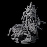Domineering Spawn of Rovagug Miniature for Dungeons and Dragons, Pathfinder or other TTRPGs