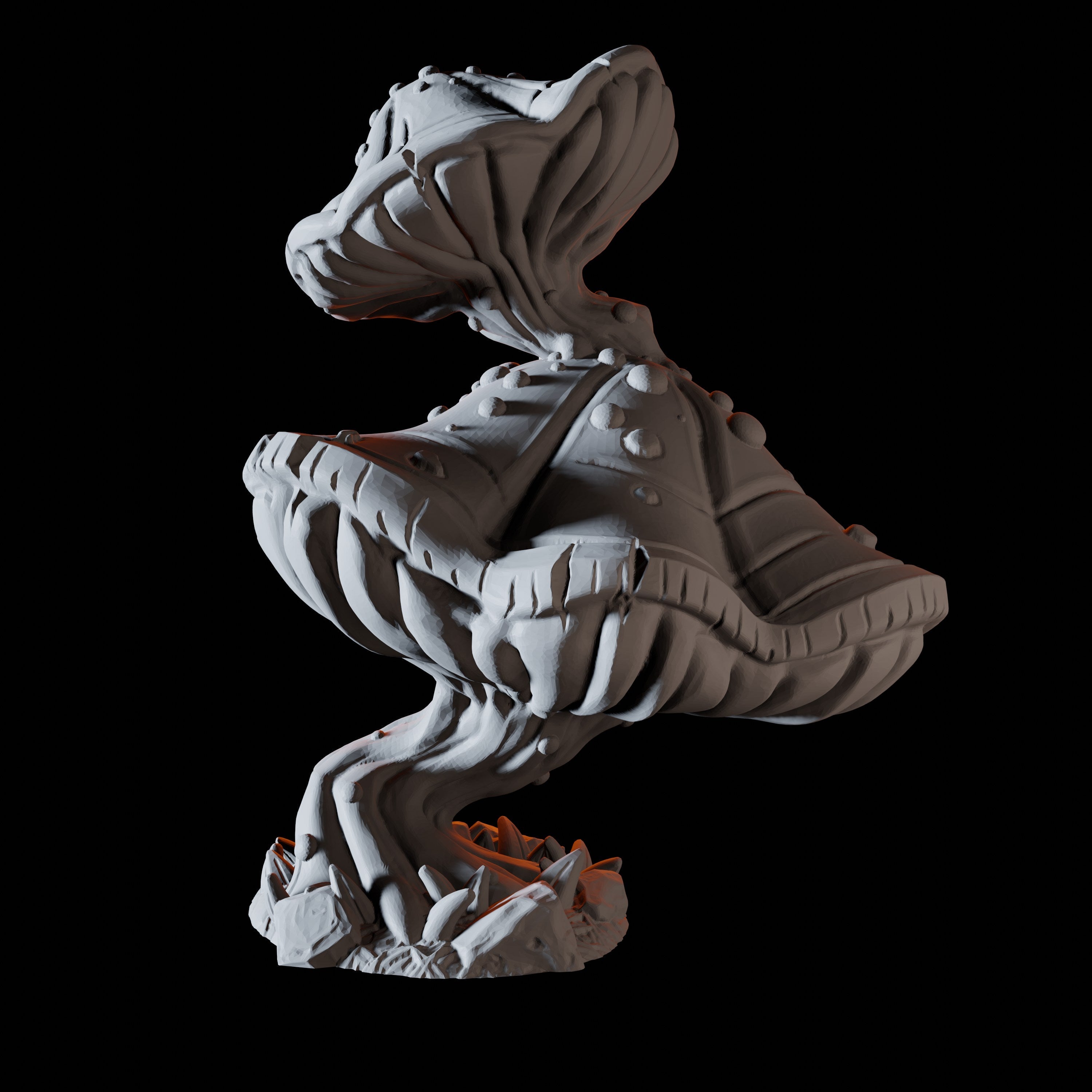 Double Mushroom Miniature for Dungeons and Dragons, Pathfinder or other TTRPGs
