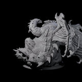 Draconic Demon Lord of Gluttony Miniature for Dungeons and Dragons, Pathfinder or other TTRPGs