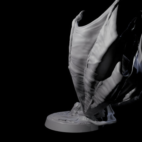 Draconic Fighter Miniature for Dungeons and Dragons, Pathfinder or other TTRPGs