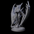 Draconic Fighter Miniature for Dungeons and Dragons, Pathfinder or other TTRPGs