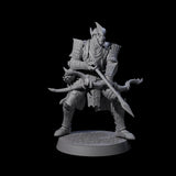 Dragon Archer A Miniature for Dungeons and Dragons, Pathfinder or other TTRPGs