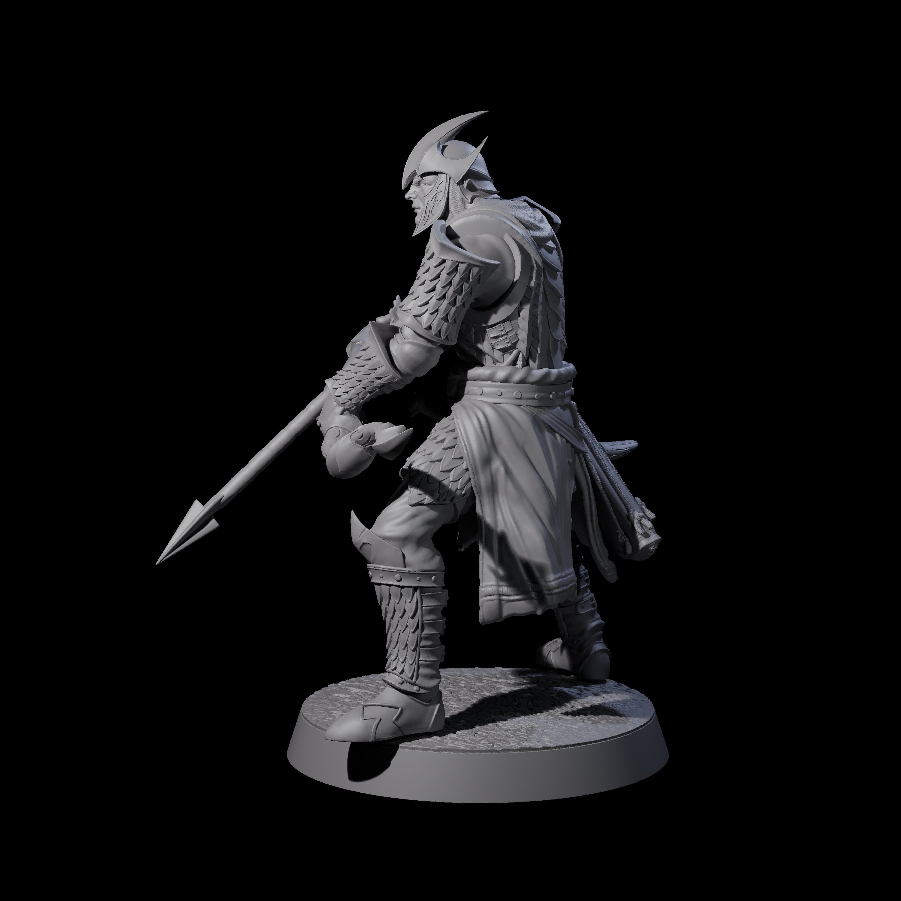 Dragon Archer A Miniature for Dungeons and Dragons, Pathfinder or other TTRPGs