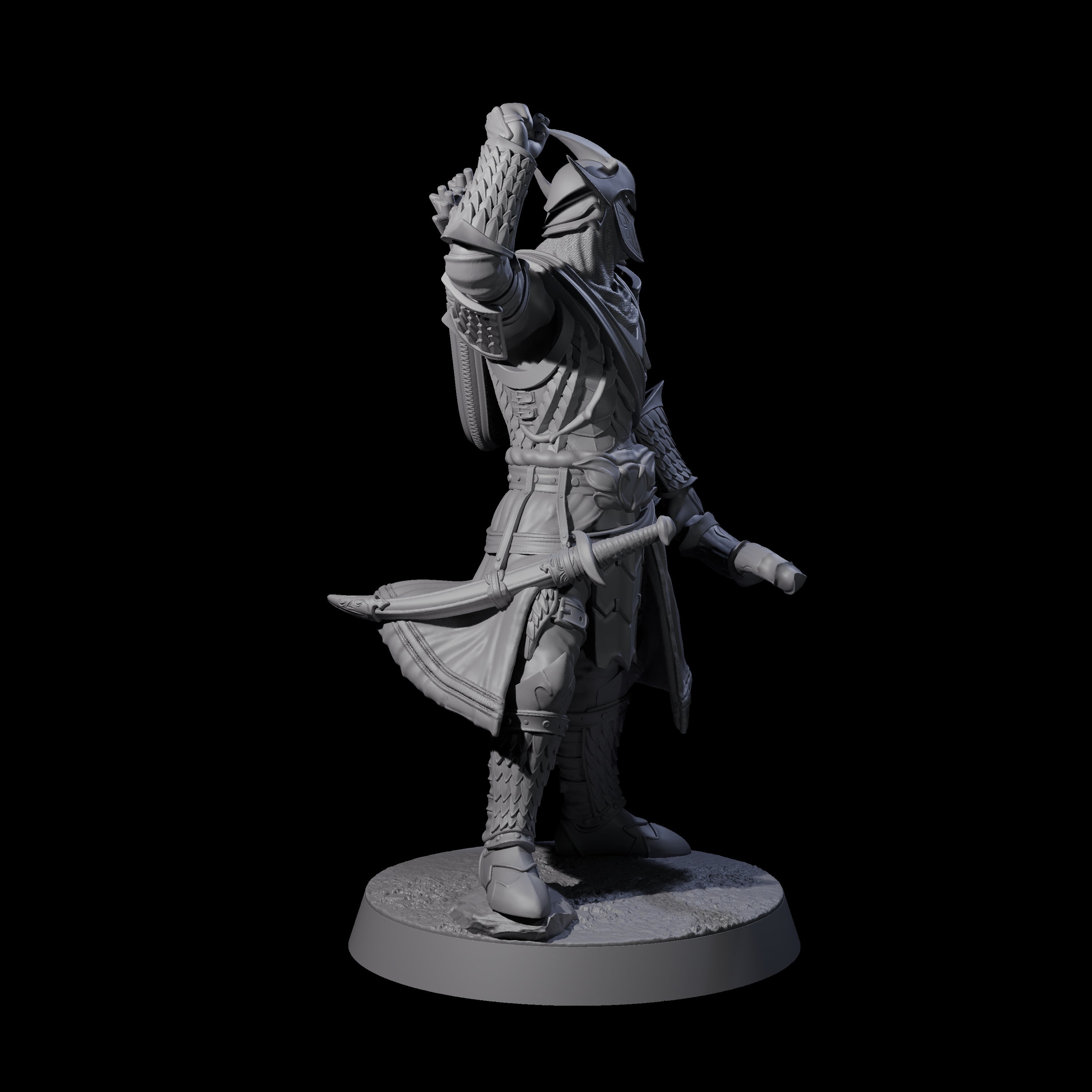 Dragon Archer C Miniature for Dungeons and Dragons, Pathfinder or other TTRPGs
