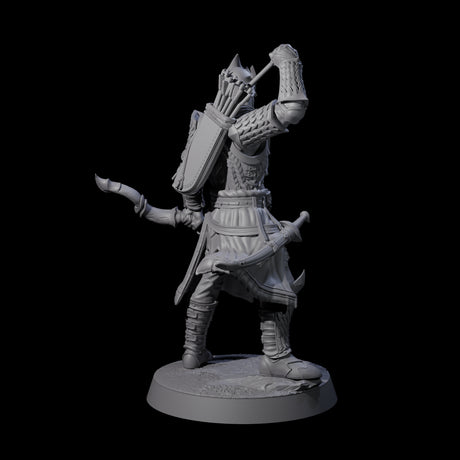 Dragon Archer C Miniature for Dungeons and Dragons, Pathfinder or other TTRPGs
