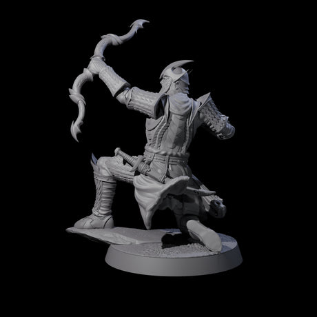 Dragon Archer D Miniature for Dungeons and Dragons, Pathfinder or other TTRPGs