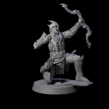 Dragon Archer D Miniature for Dungeons and Dragons, Pathfinder or other TTRPGs