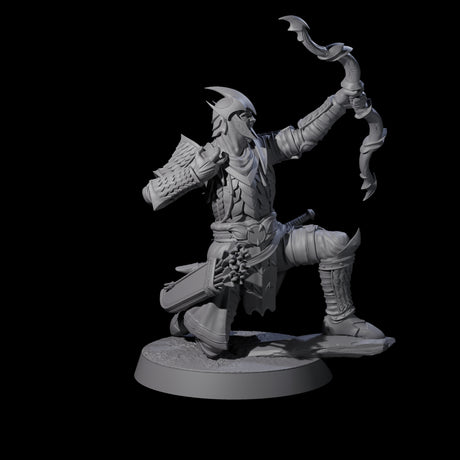 Dragon Archer D Miniature for Dungeons and Dragons, Pathfinder or other TTRPGs