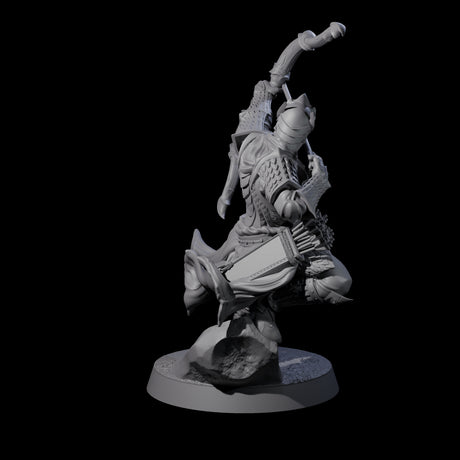 Dragon Archer E Miniature for Dungeons and Dragons, Pathfinder or other TTRPGs