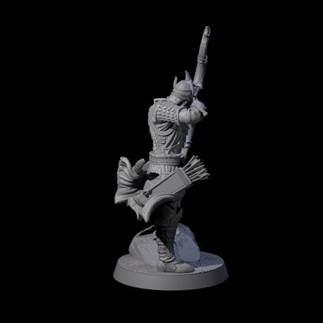 Dragon Archer F Miniature for Dungeons and Dragons, Pathfinder or other TTRPGs