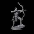 Dragon Archer F Miniature for Dungeons and Dragons, Pathfinder or other TTRPGs