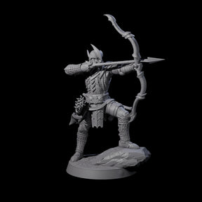 Dragon Archer F Miniature for Dungeons and Dragons, Pathfinder or other TTRPGs