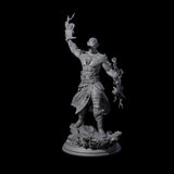 Dragon Marked Sorcerer Miniature for Dungeons and Dragons, Pathfinder or other TTRPGs