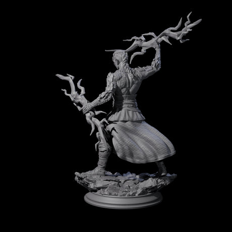 Dragon Marked Sorcerer Miniature for Dungeons and Dragons, Pathfinder or other TTRPGs