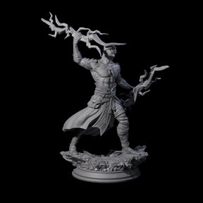 Dragon Marked Sorcerer Miniature for Dungeons and Dragons, Pathfinder or other TTRPGs