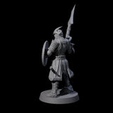 Dragon Spearman A Miniature for Dungeons and Dragons, Pathfinder or other TTRPGs