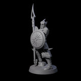 Dragon Spearman A Miniature for Dungeons and Dragons, Pathfinder or other TTRPGs