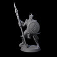 Dragon Spearman A Miniature for Dungeons and Dragons, Pathfinder or other TTRPGs
