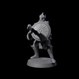 Dragon Spearman B Miniature for Dungeons and Dragons, Pathfinder or other TTRPGs